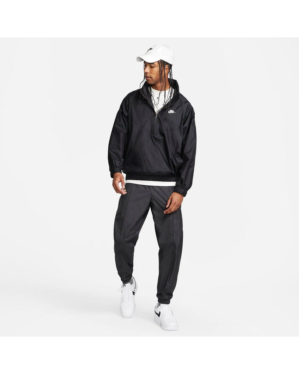 Nike Black Sportswear Windrunner Jacket for men