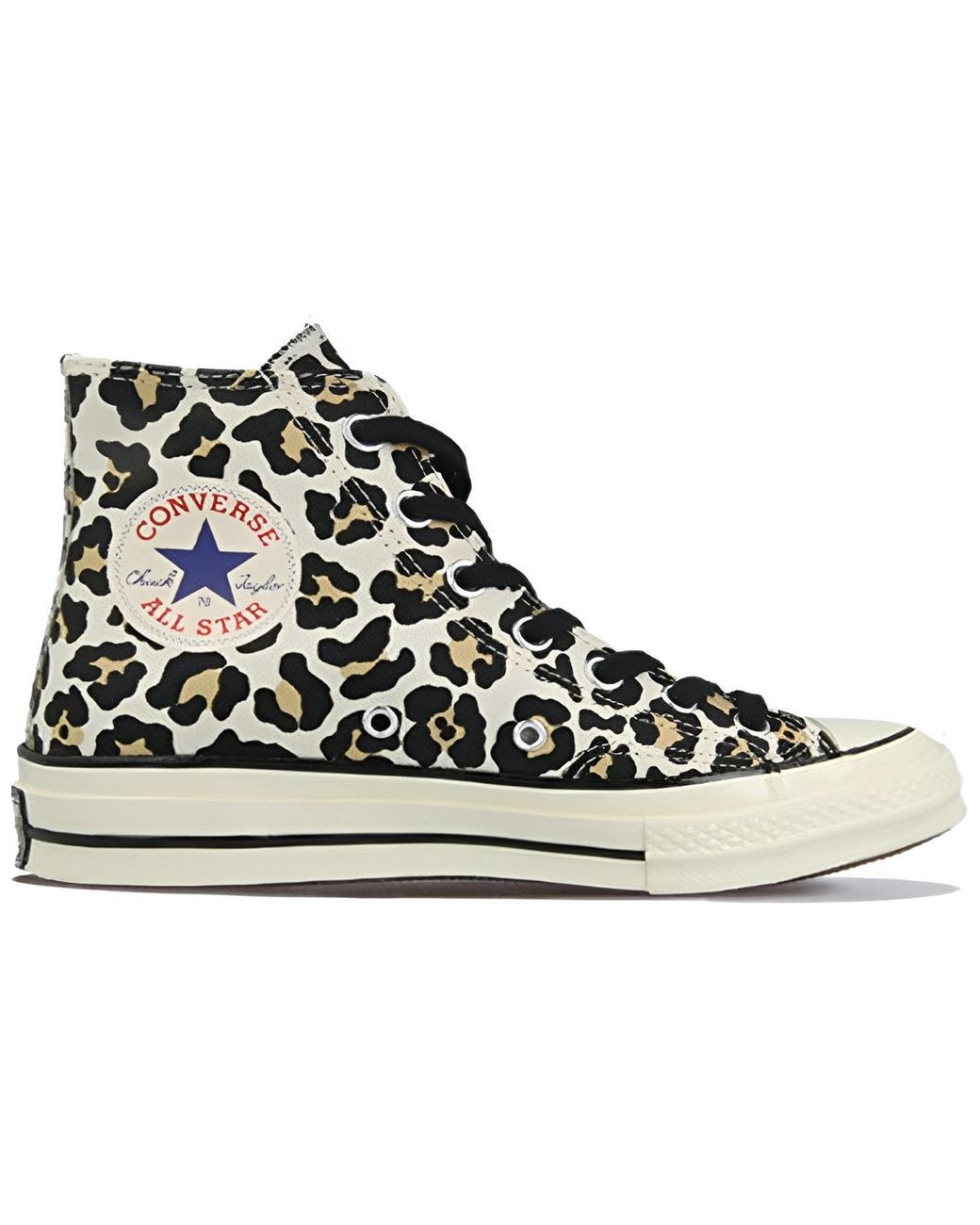 Converse Black Chuck 70 Hi 'Lucky Star Leopard' for men