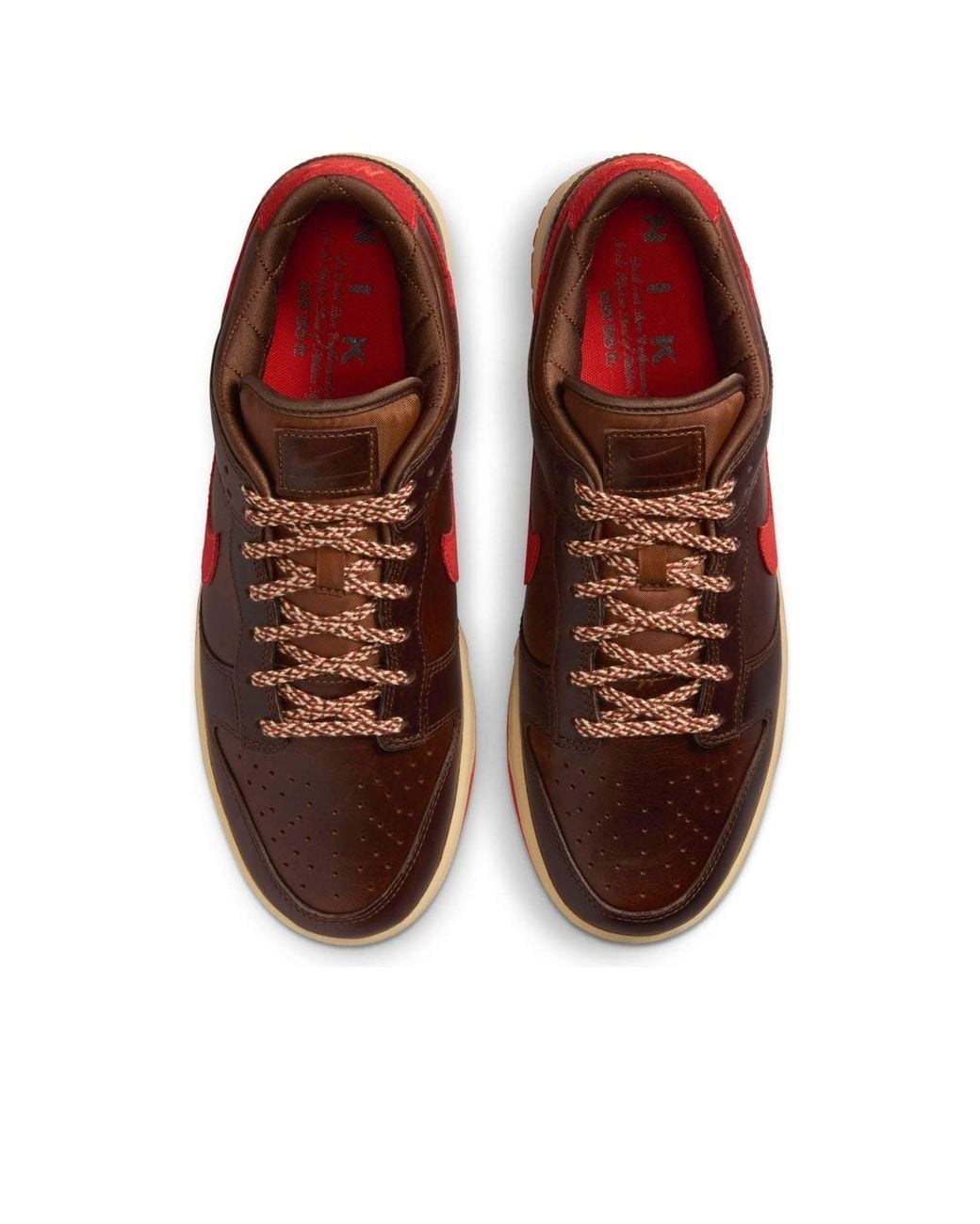 Nike Red Dunk Low Retro 'Cacao Wow Picante' for men