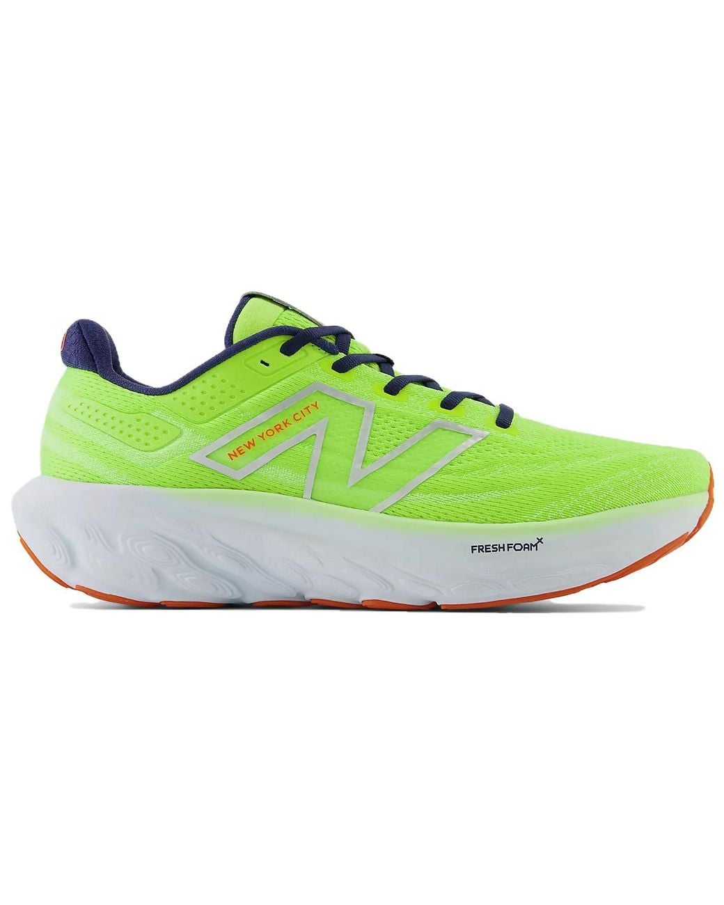New Balance Green Fresh Foam X 1080V13 "Thirty Watt Bleached Lime Glow M1080Y13D" for men