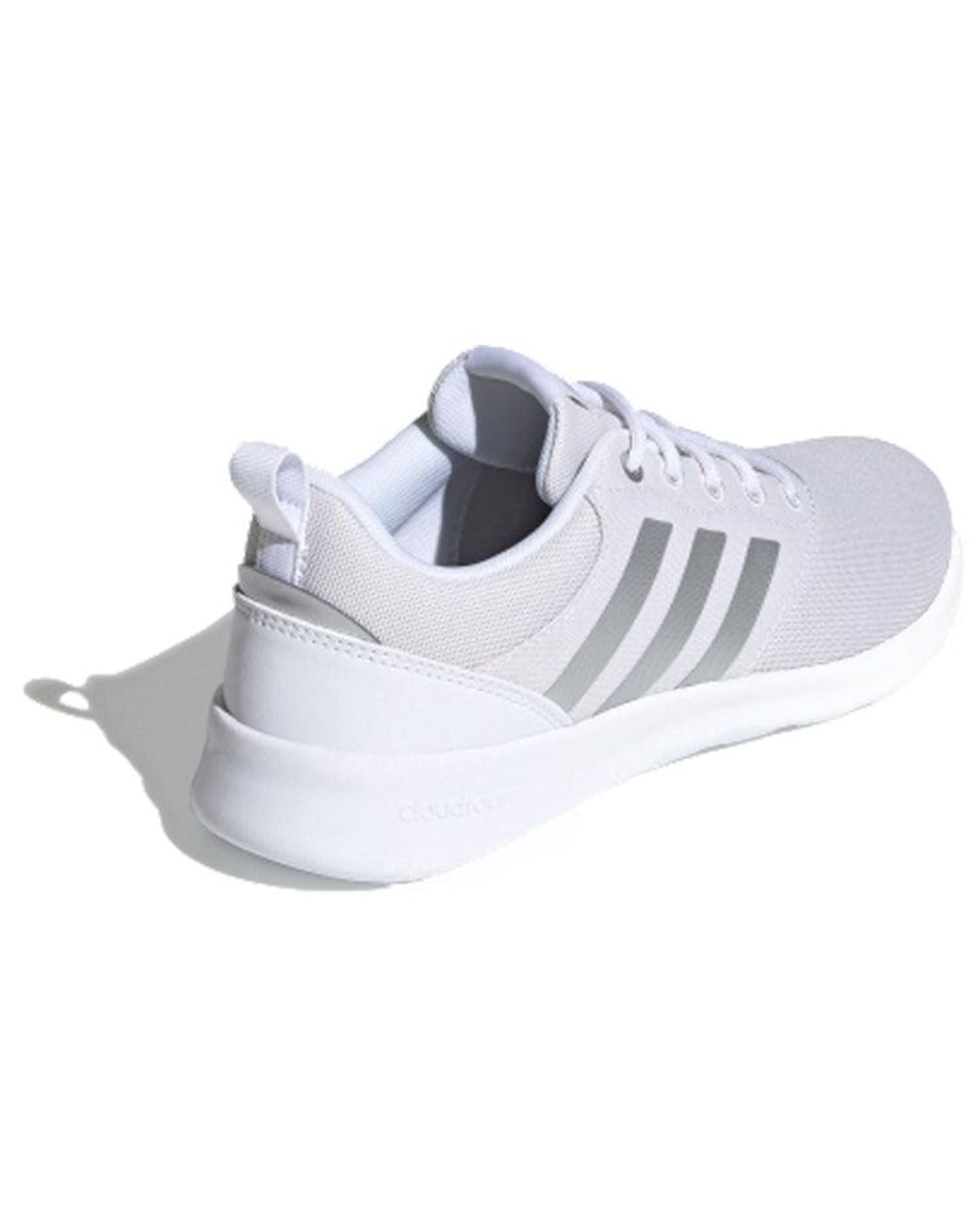 Adidas White (Wmns) Qt Racer 2.0 Metallic'