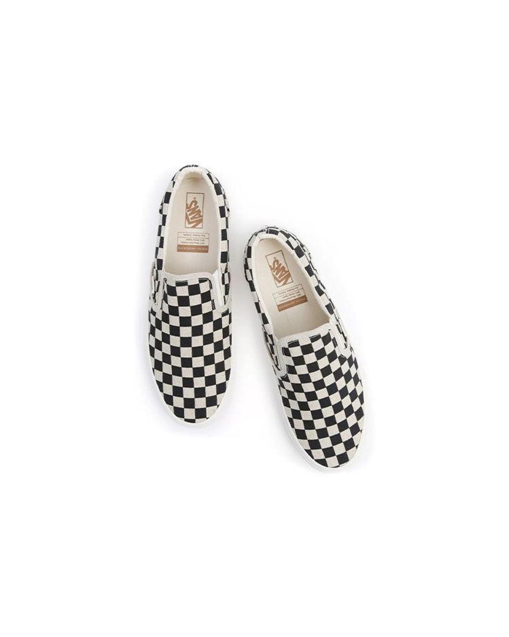 Vans White Classic Slip-On for men