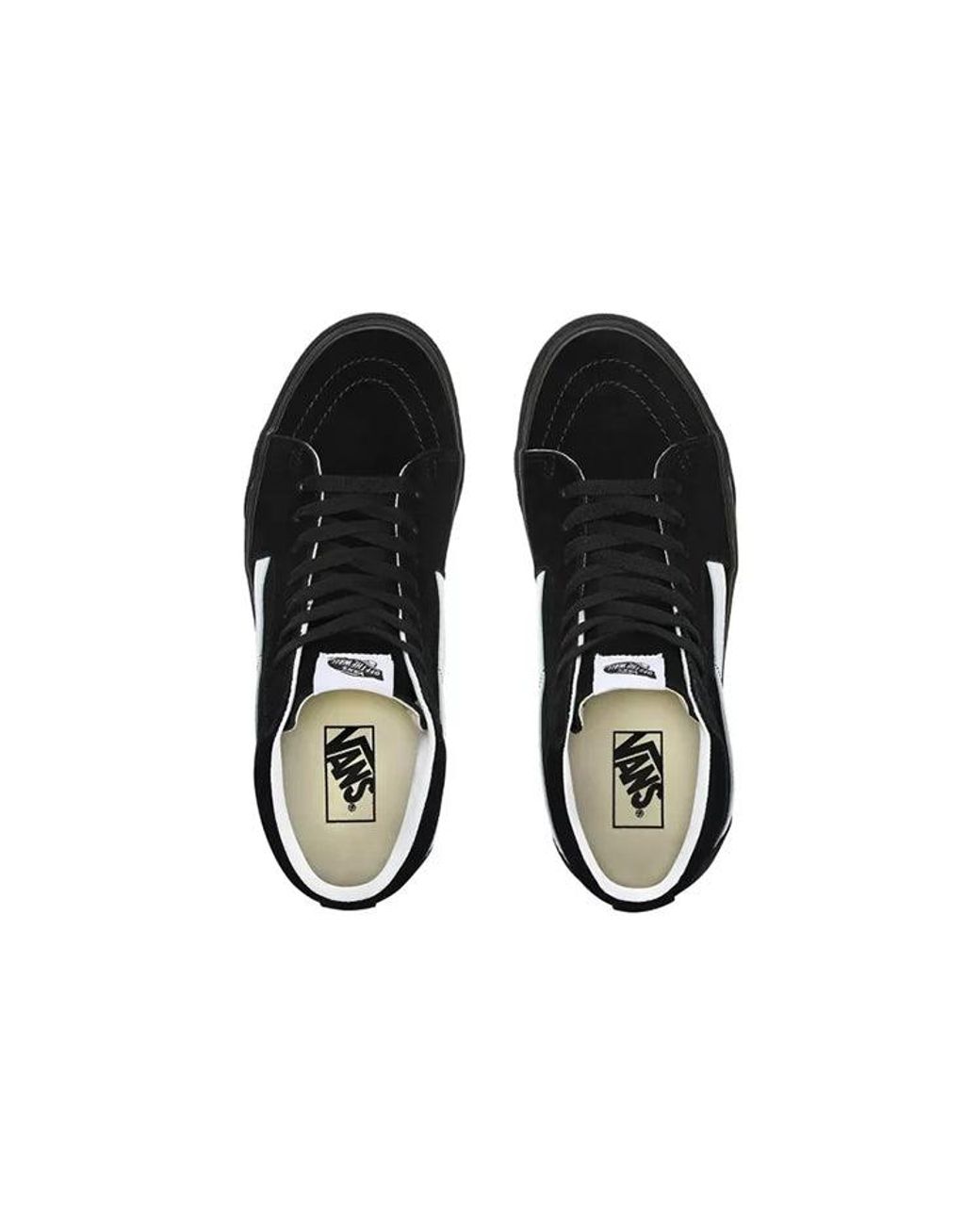 Vans Black Sk8-Hi 'Pig Suede for men