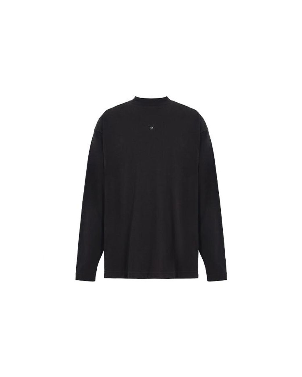 Yeezy Gap Black Logo Longsleeve T-Shirt for men