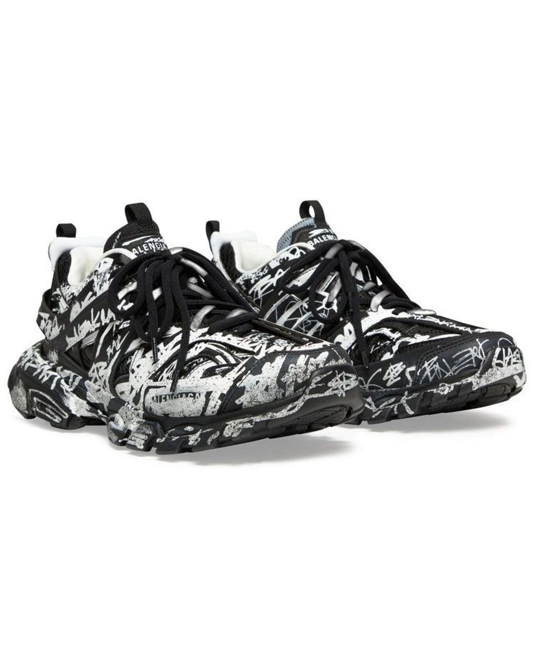 Balenciaga Black Track Graffiti for men