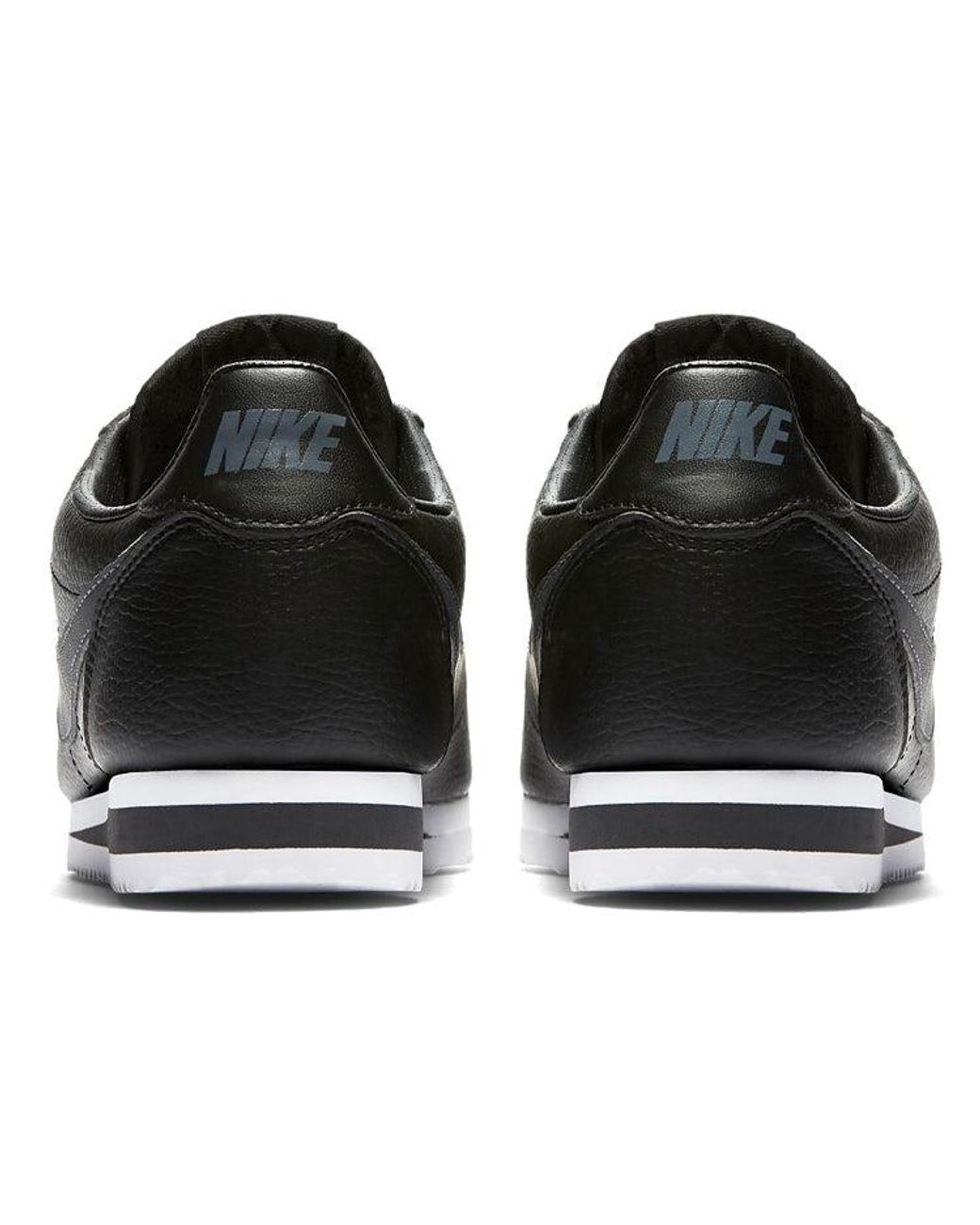 Nike Black Classic Cortez Leather 'Anthracite' for men