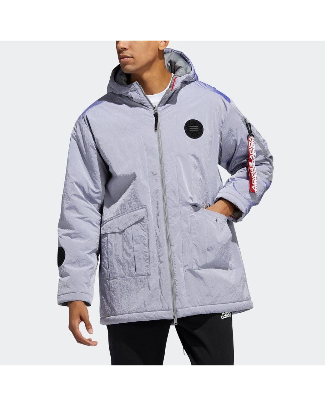 Adidas Blue Cny Jkt Jc Hoodie Jacket For for men