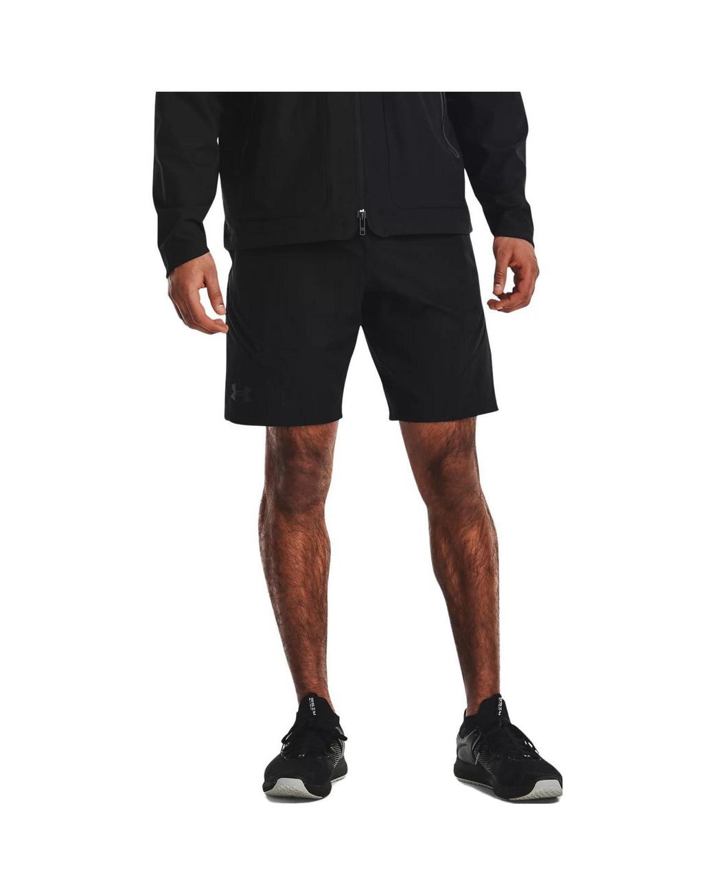 Under Armour Black Unstoppable Cargo Shorts for men