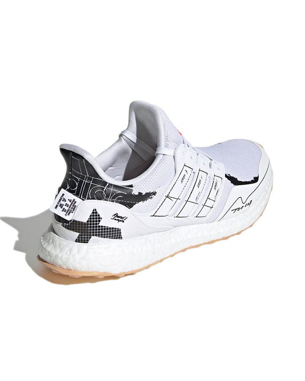 Adidas White Ultraboost Clima 'Schematic for men