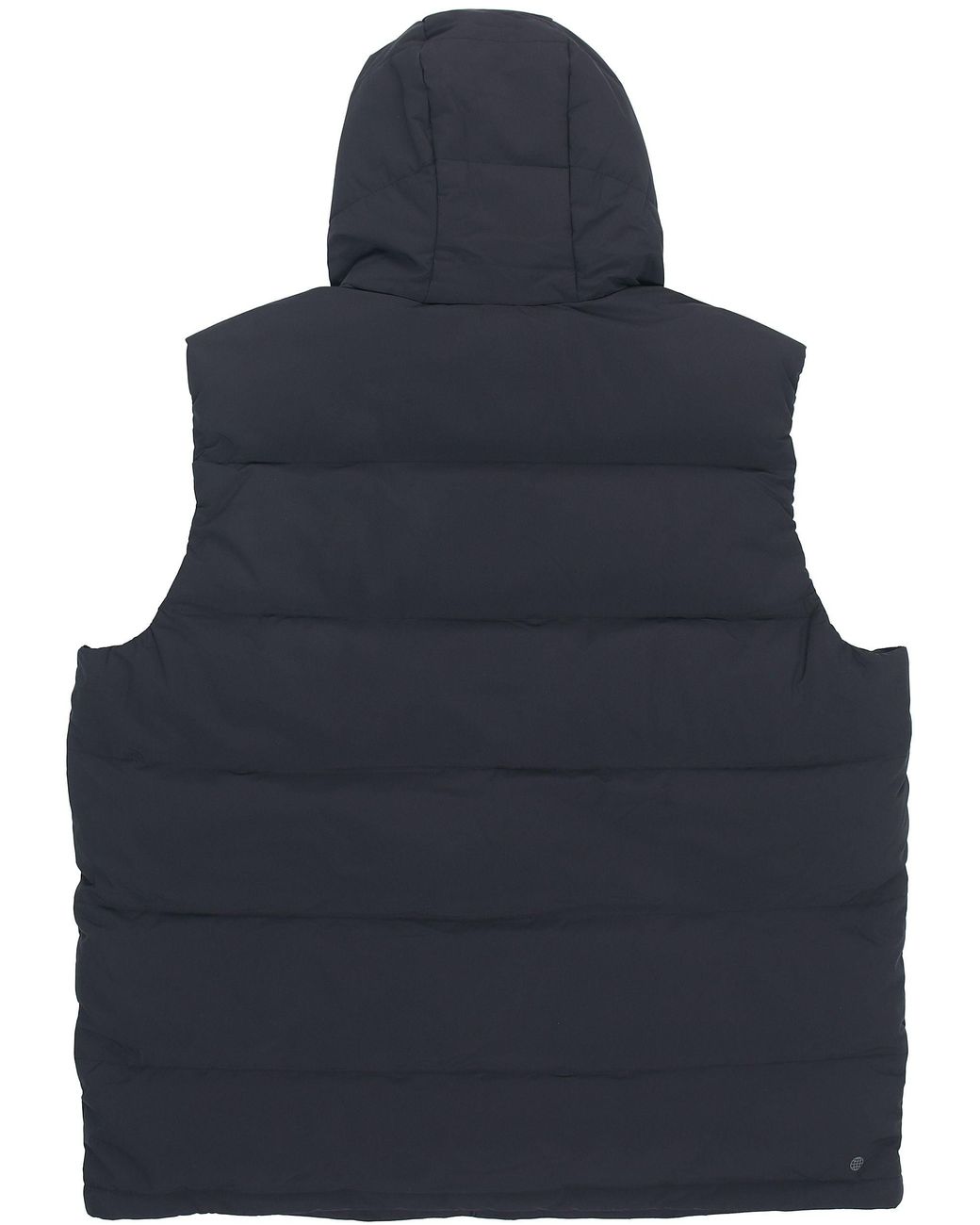 Adidas Blue Helionic Hooded Down Vests for men