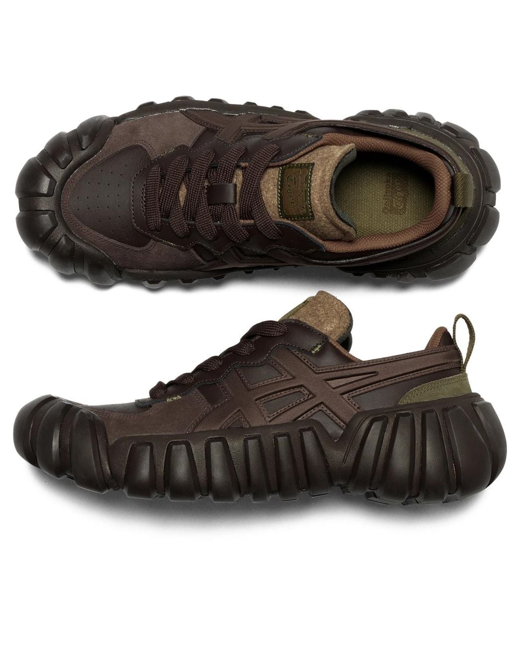 Onitsuka Tiger Brown Dentigre Ls 'Licorice' for men