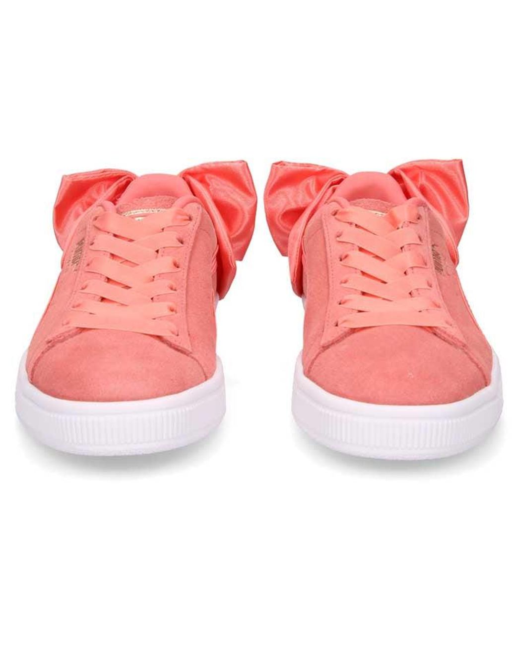 PUMA Pink (Wmns) Suede Bow 'Shell'