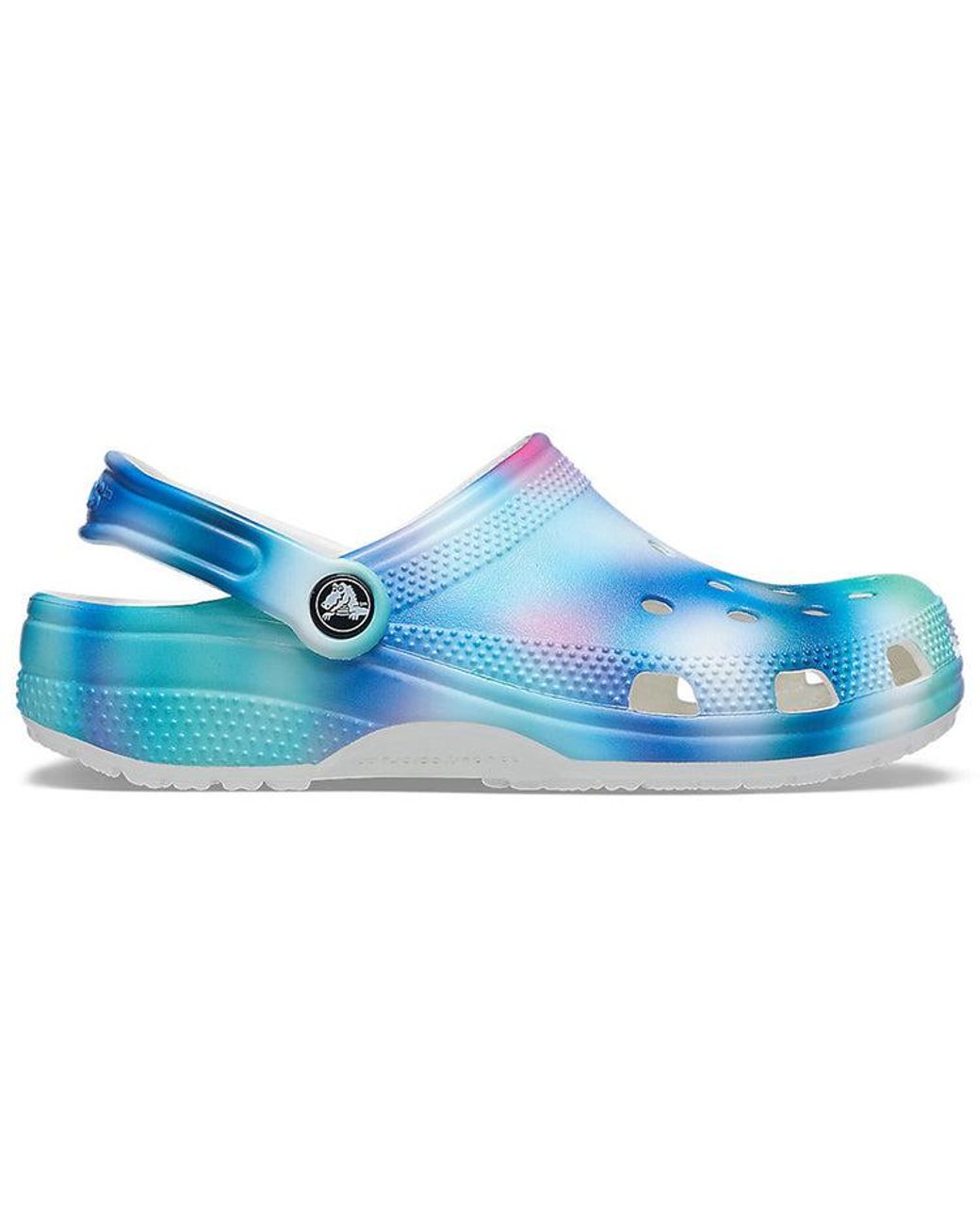 CROCSTM Blue Colorful Beach Multi- Sandals