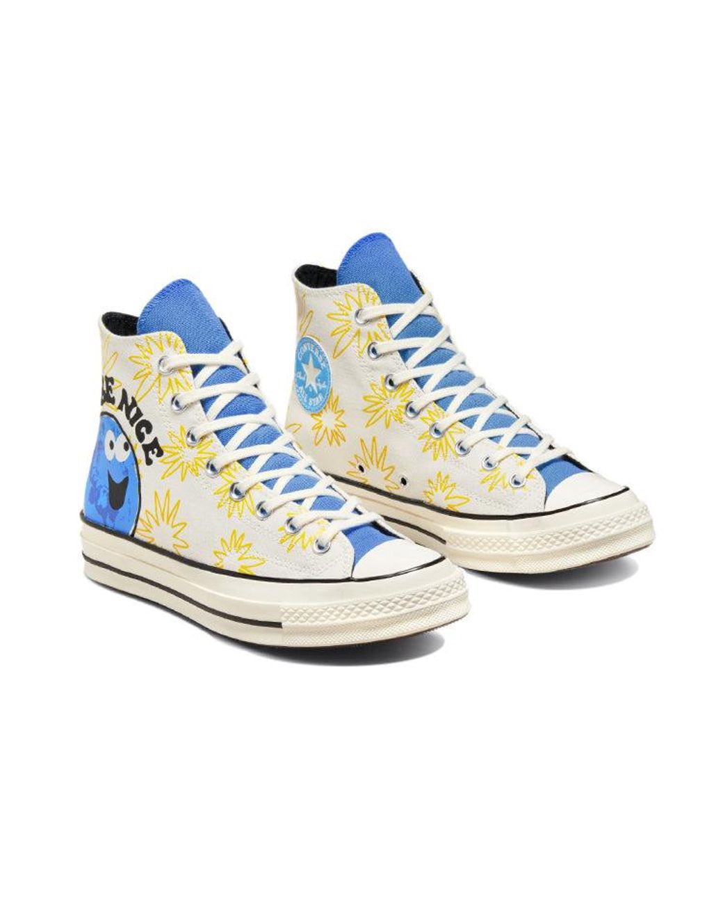 Converse Blue Chuck 70 High 'Sunny Floral