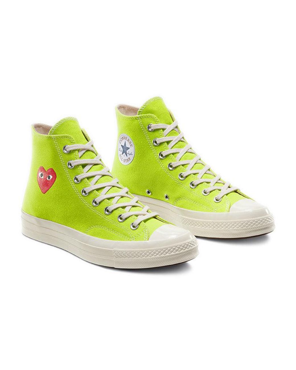 Converse Green X Comme Des Garcons Play Chuck 70 High 'Bright' for men