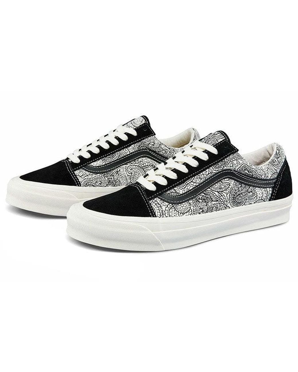 Vans Black Og Old Skool Lx 'Dragon Paisley' for men