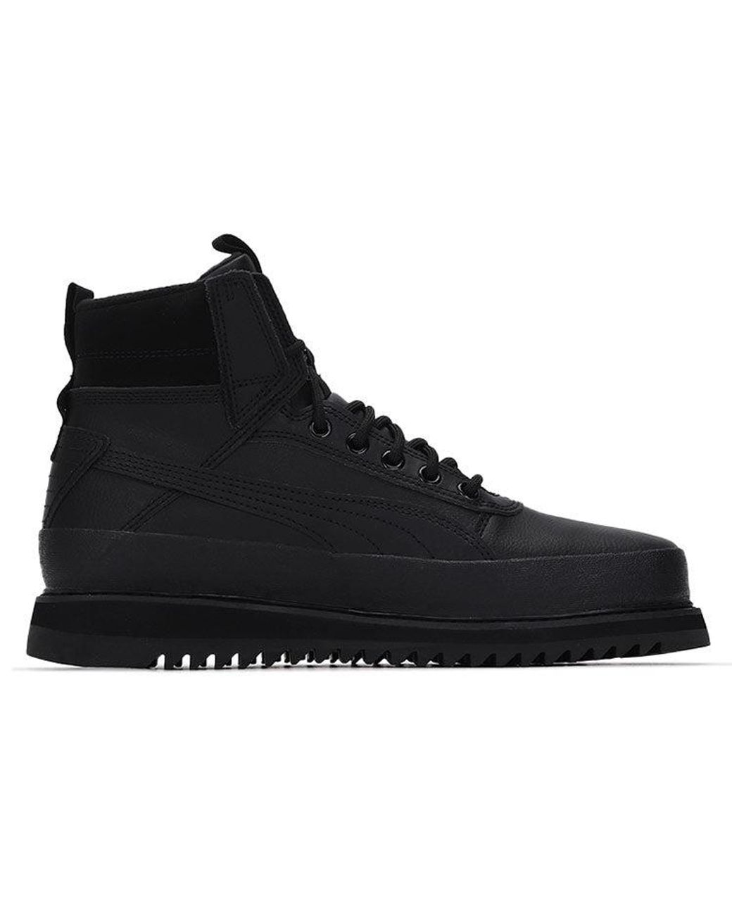 PUMA Black Desierto V2 Wtr Rubber Middle Boots