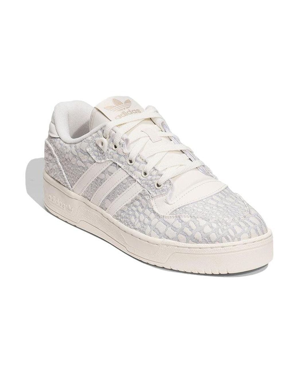 Adidas White Rivalry Low 'Snake Jaquard Pack for men