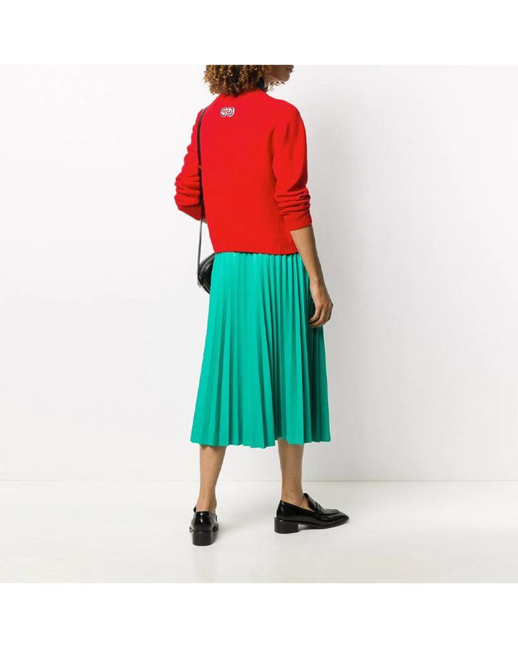 Gucci Red (Wmns) Knitted Wool Jumper