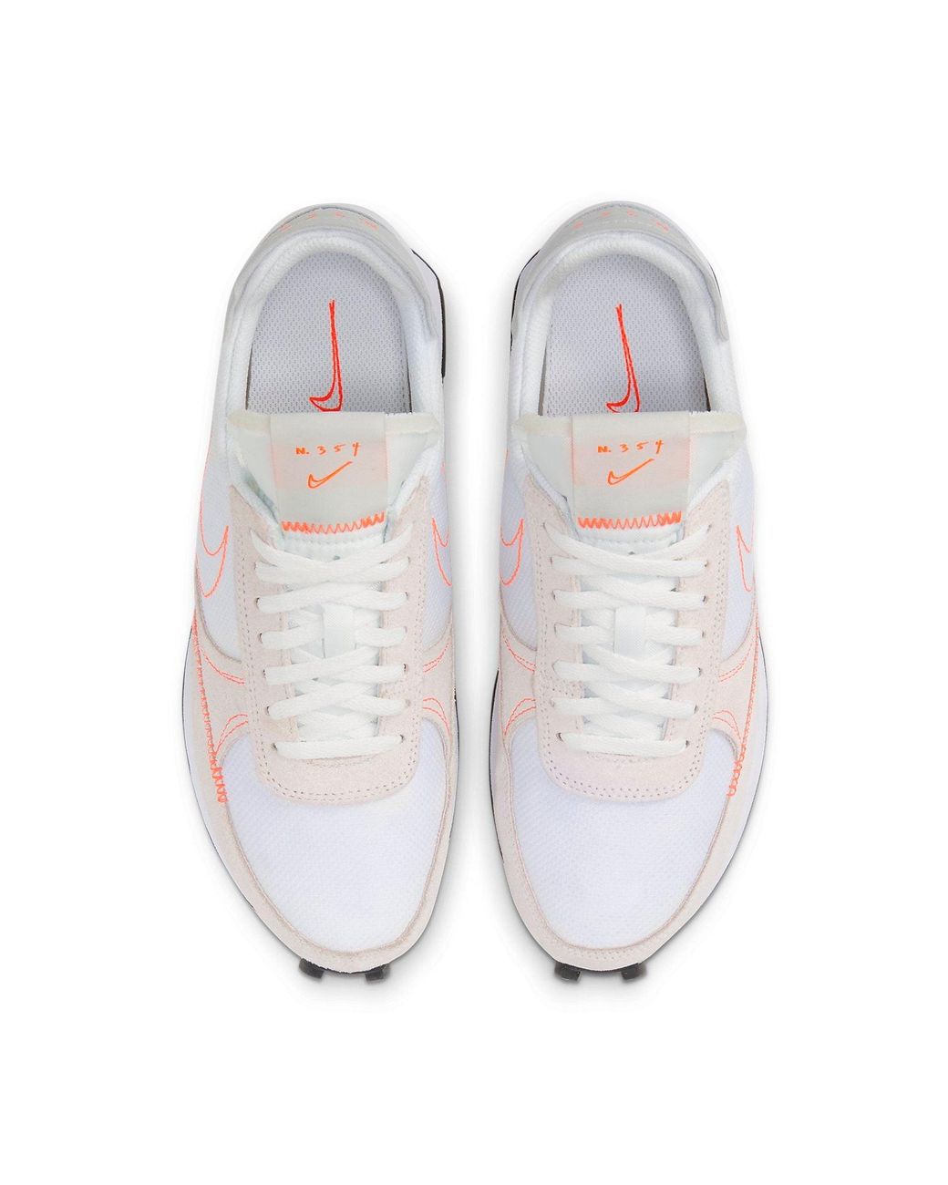 Nike White (Wmns) Daybreak Type Hyper Crimson'