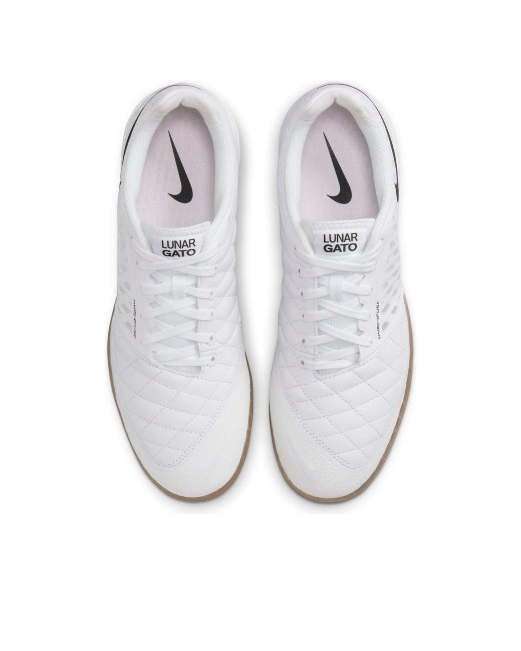 Nike White Lunar Gato 2 Gum Light' for men