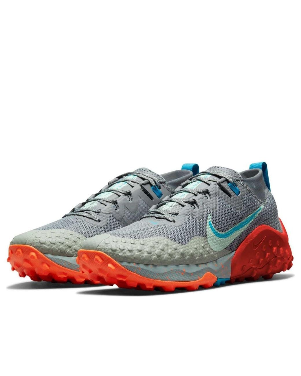 Nike Blue Mens Wildhorse 7 Trail Running Shoes for men
