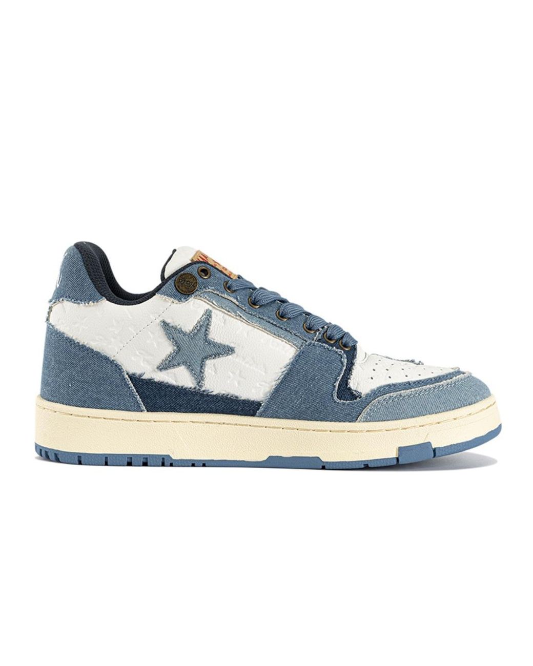 KAALIXTO Blue Skateboarding Mid 'Wrangler Stars Rodeo' for men