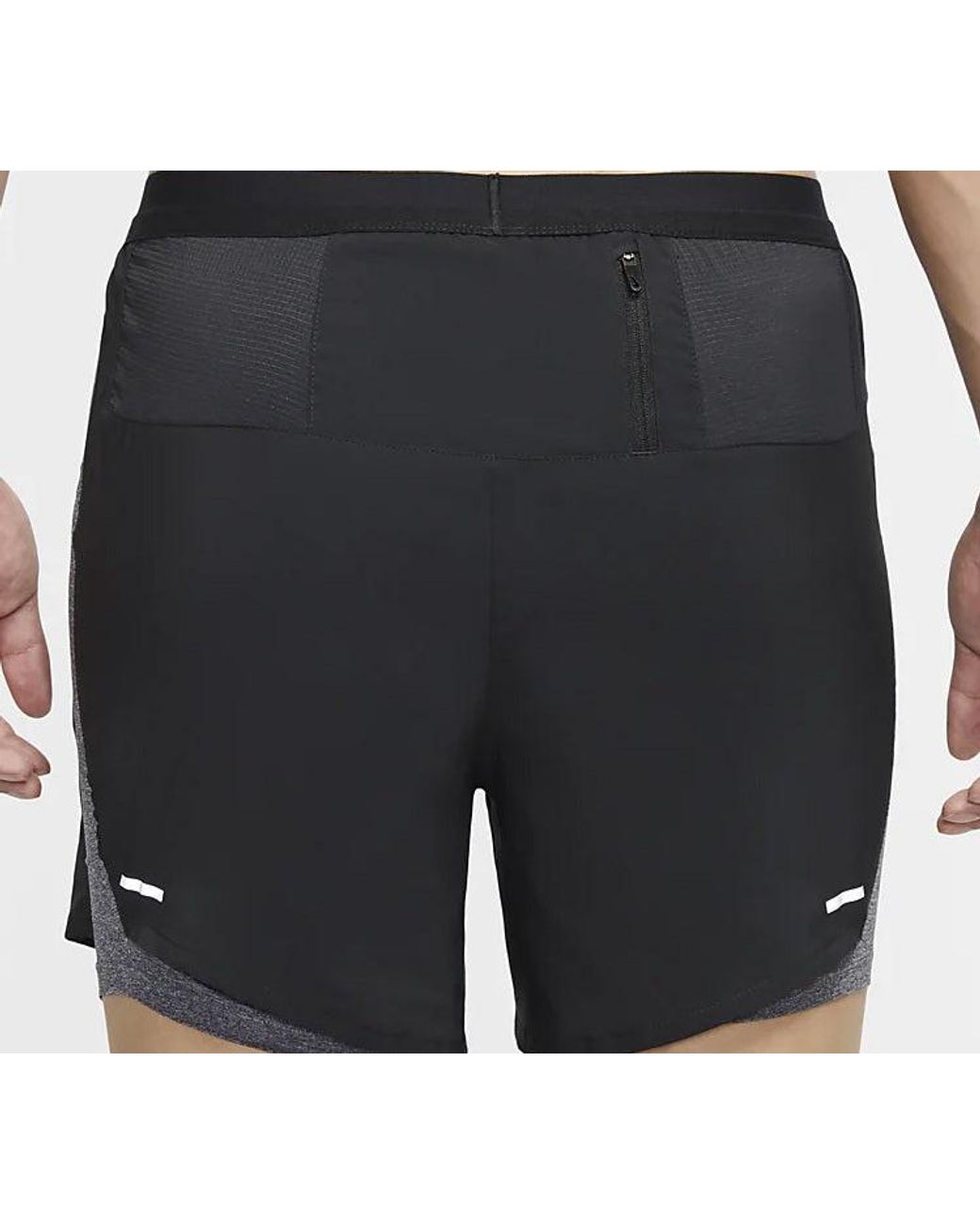 Nike Black Flex Stride Future Fast 2-In-1 Running Shorts for men