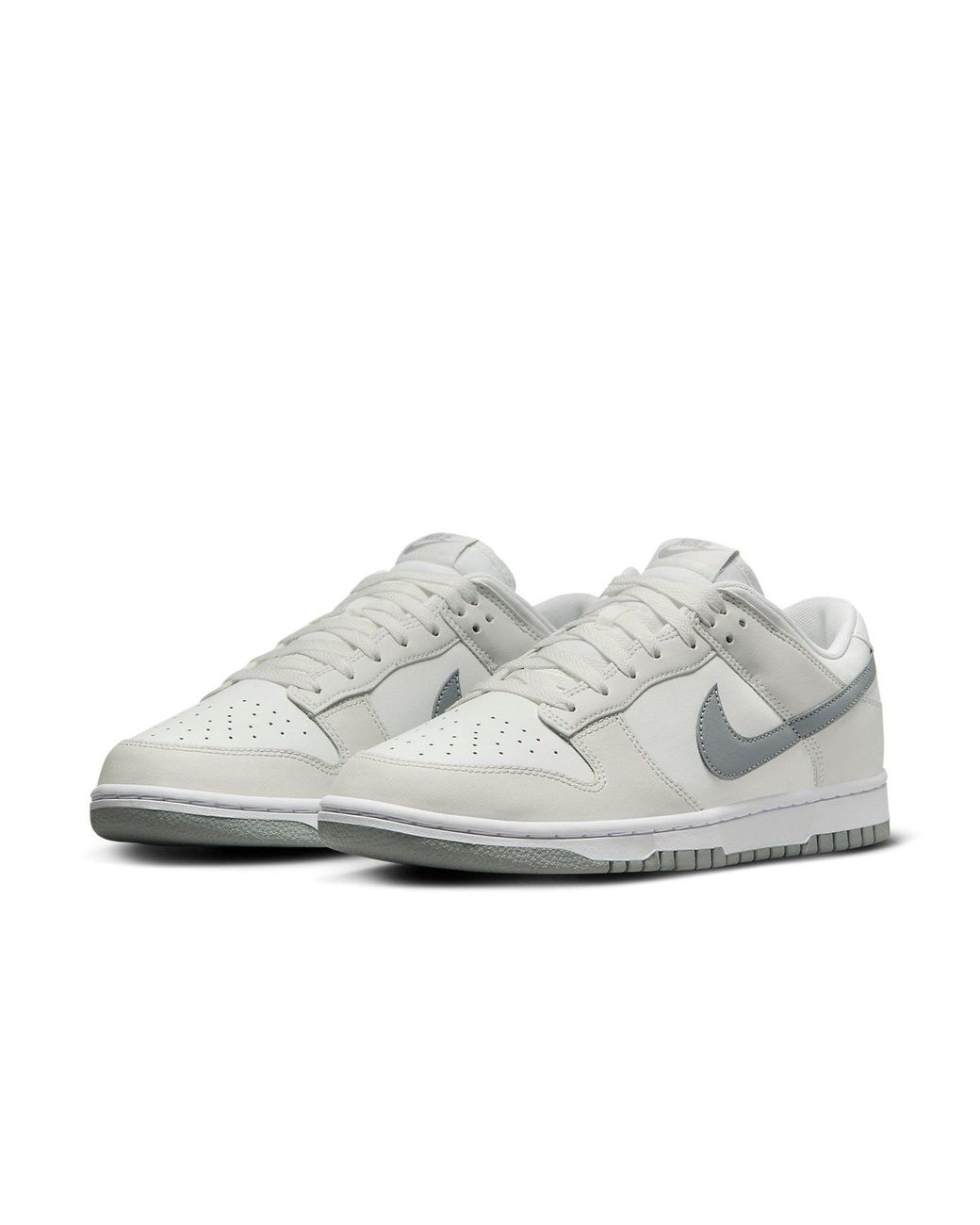 Nike White Dunk Low Retro 'Summit Light Smoke' for men