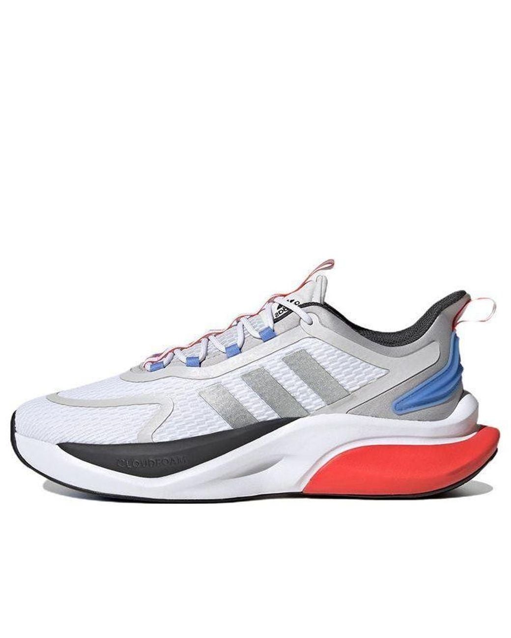 Adidas White Alphabounce Plus Fusion' for men
