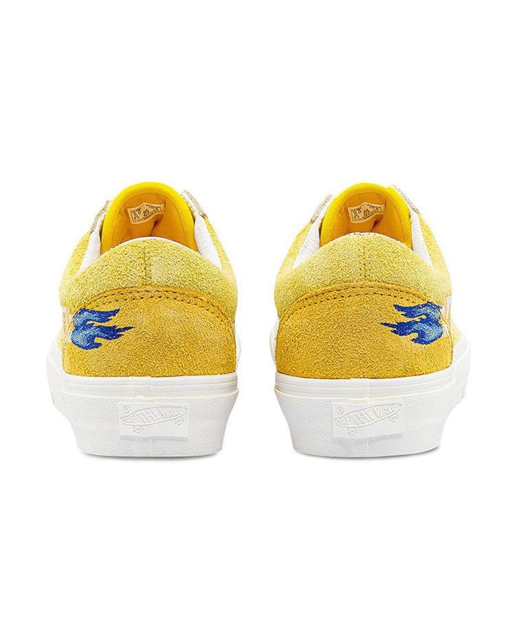 Vans Yellow Shoes Skate Shoes for men