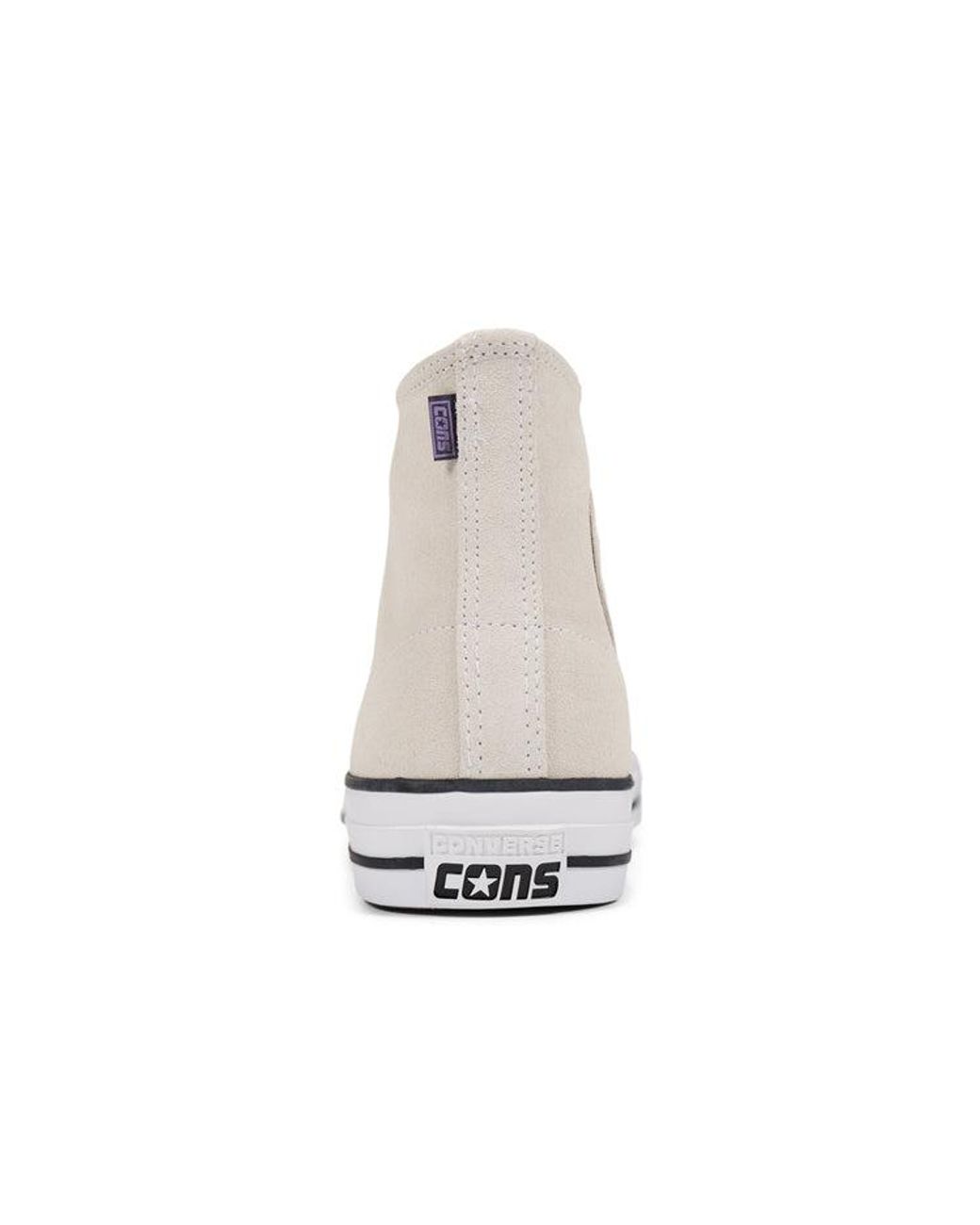 Converse White Suede Cons Ctas Pro High Top