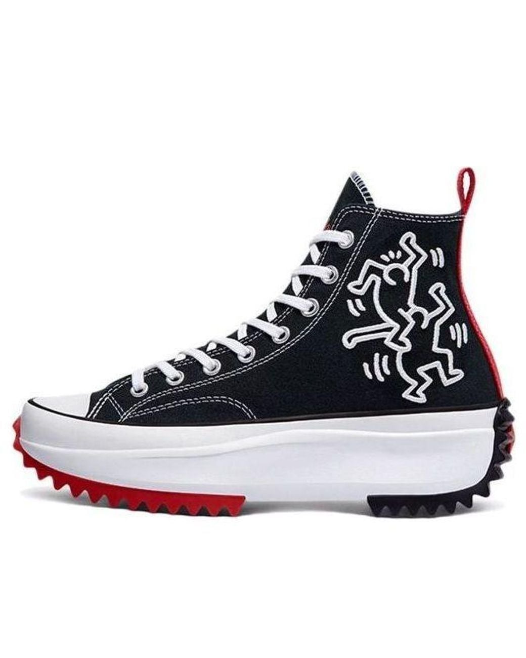 Converse Blue Keith Haring X Run Star Hike for men