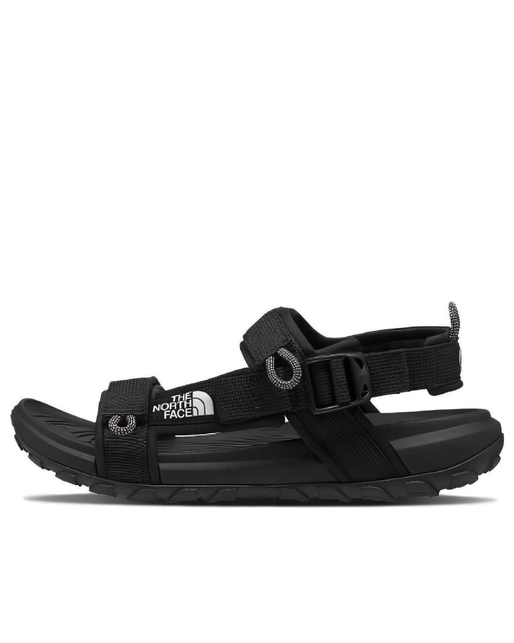 The North Face Black Explore Camp Sandals 'Tnf' for men