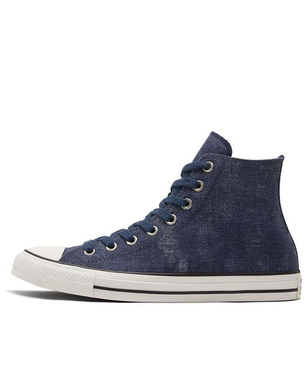 Converse Blue Chuck Taylor All Star High 'Washed Canvas for men