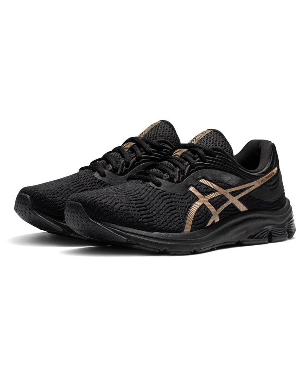 Asics Black Gel-Pulse 11 Golden for men