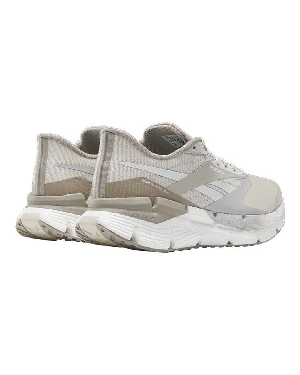 Reebok Gray Floatzig Symmetros 'Bone Ash' for men