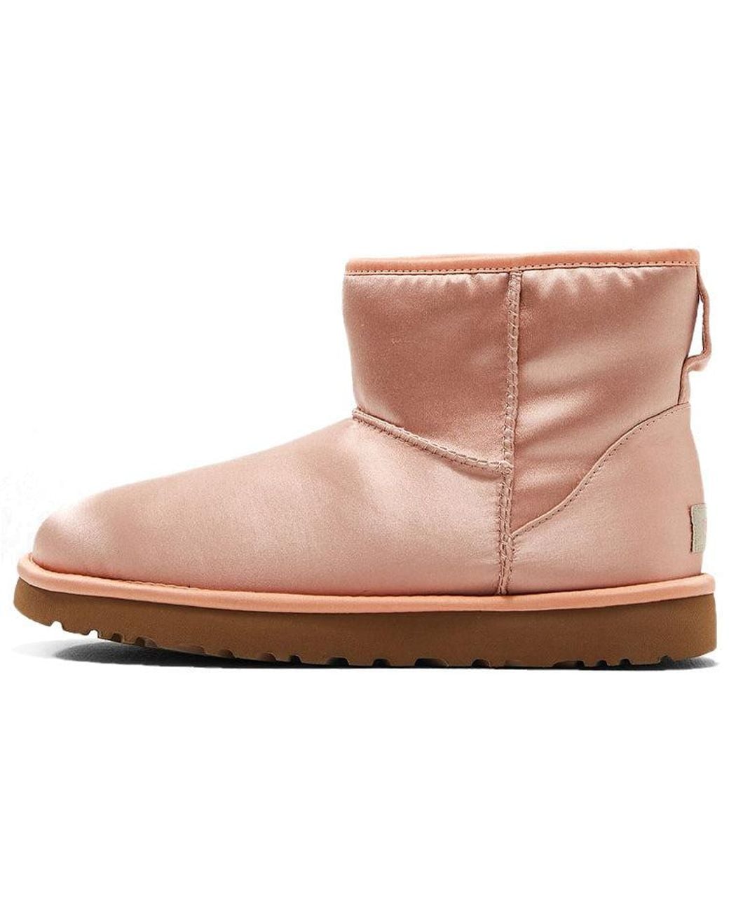 Ugg Pink (Wmns) Classic Mini Satin