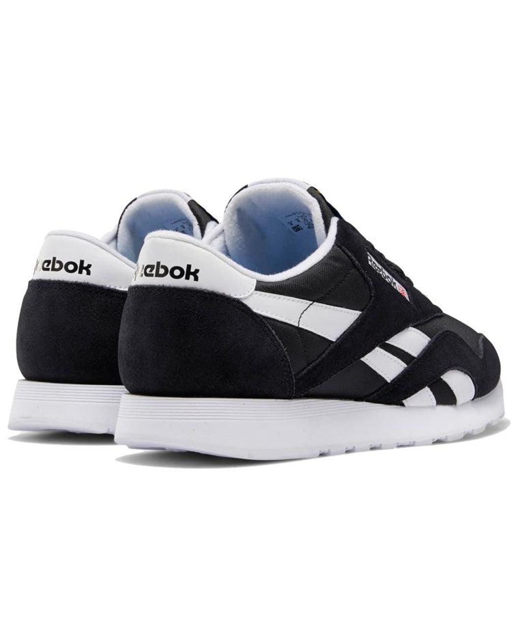 Reebok Black Classic Nylon for men