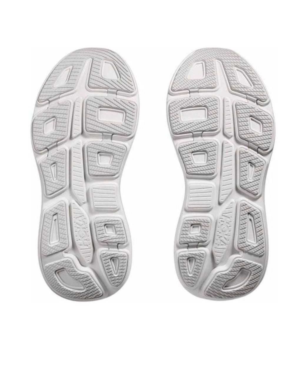 Hoka One One White Bondi 9 Wide 'Cosmic' for men