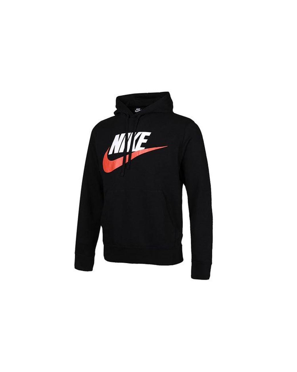 Nike Black Sportswear Logo Printing for men