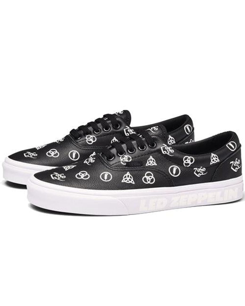 Vans Black Led Zeppelin X Era '50Th Anniversary' for men