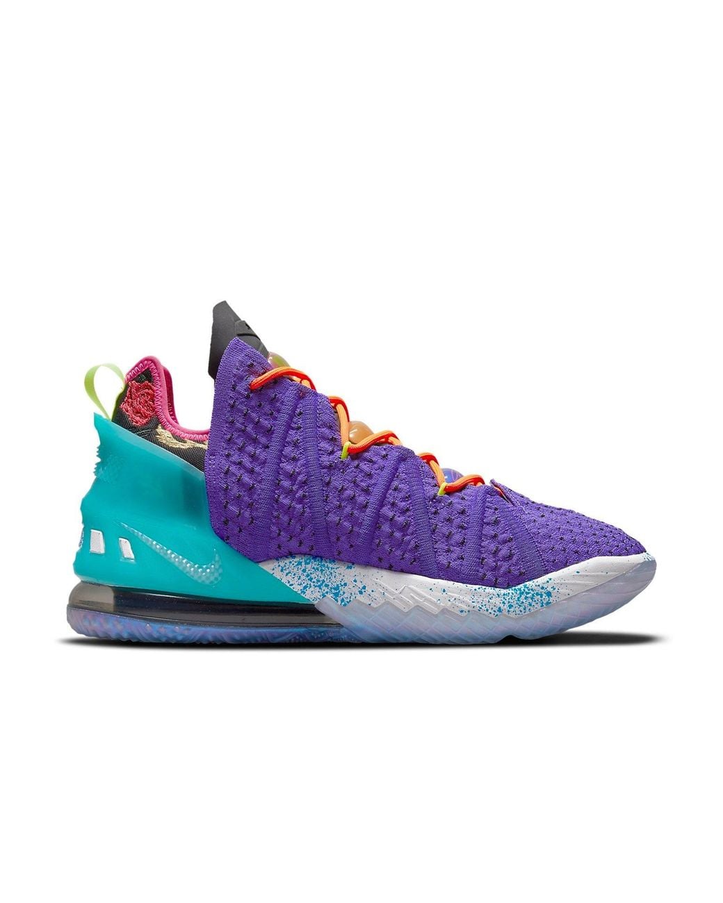 Nike Blue Lebron Xviii "Best 1-9" Basketball Shoe for men
