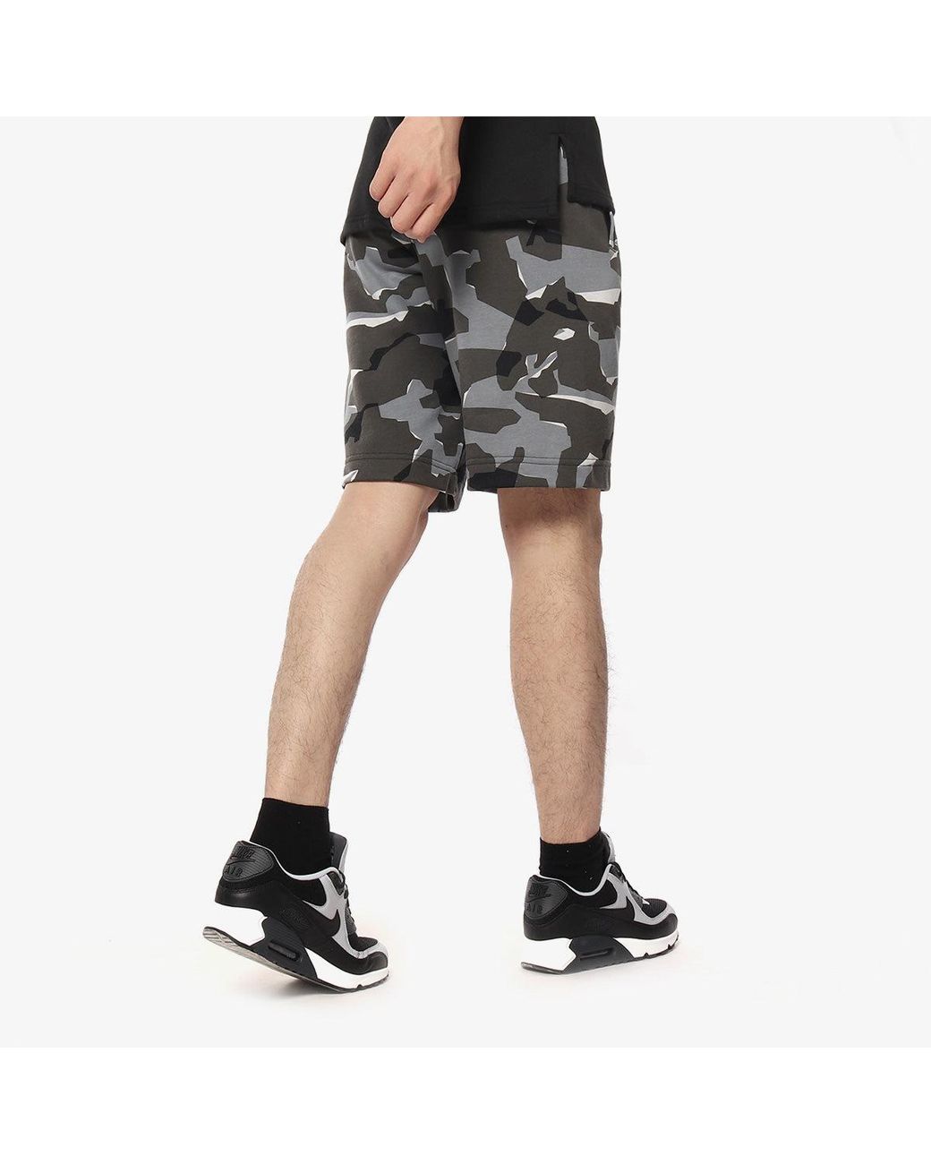 Nike Gray Dry Dna Athleisure Casual Sports Breathable Shorts for men