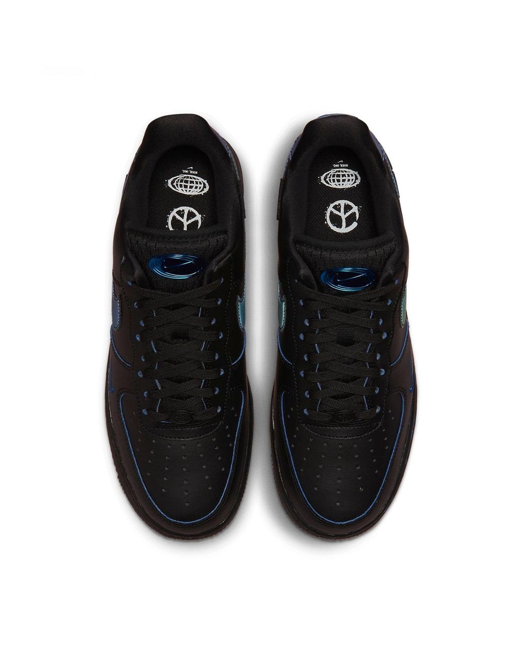 Nike Black (Wmns) Air Force 1 Low '07 Lx 'Worldwide Pack