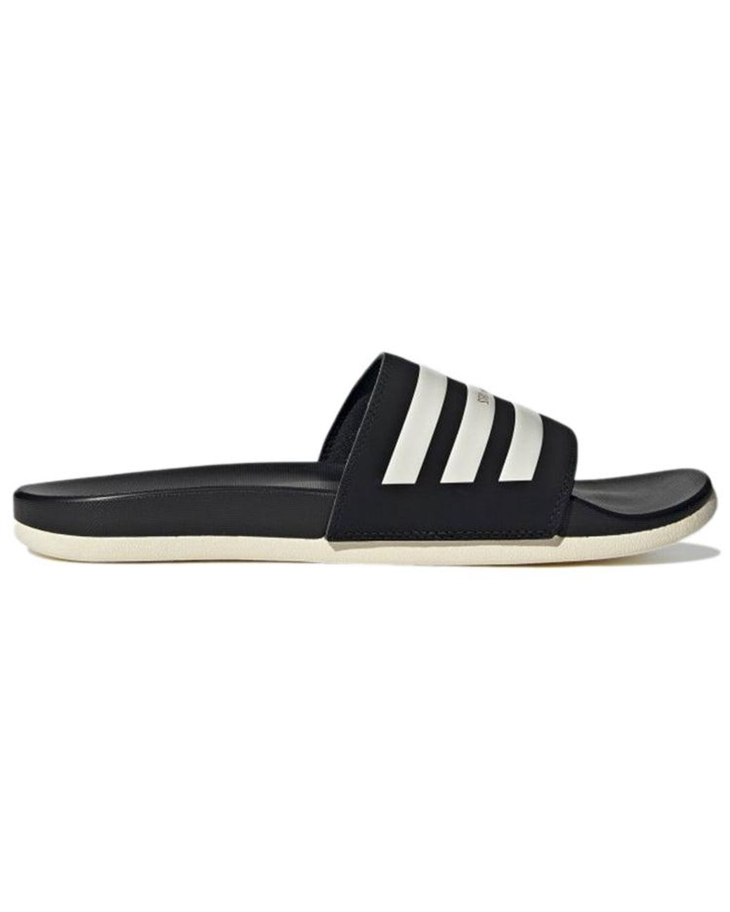 Adidas Black Adilette Comfort Slide