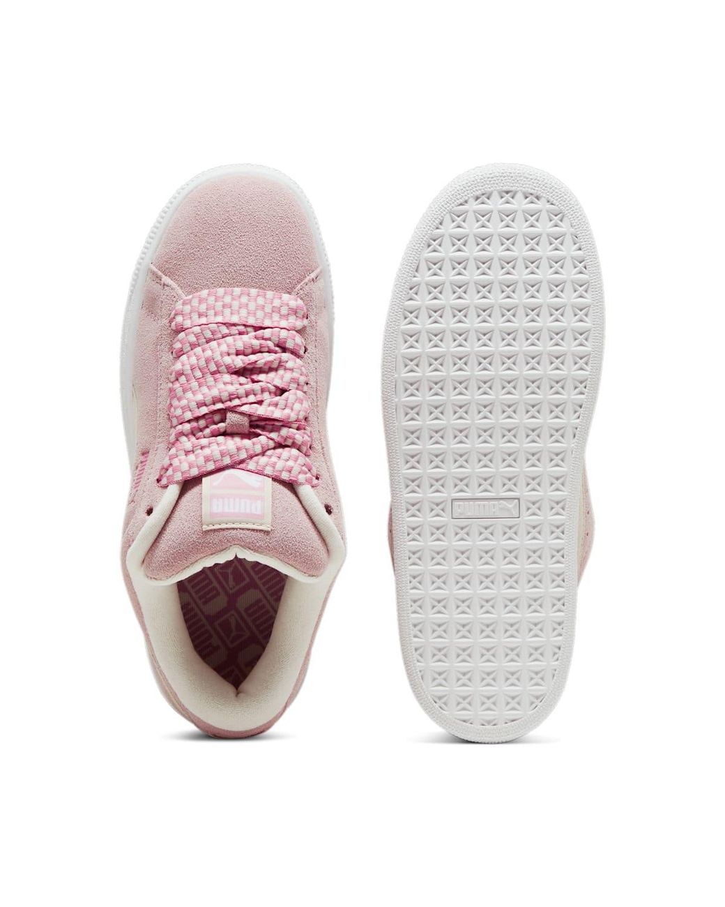 PUMA Pink Suede Xl Lace Sneakers