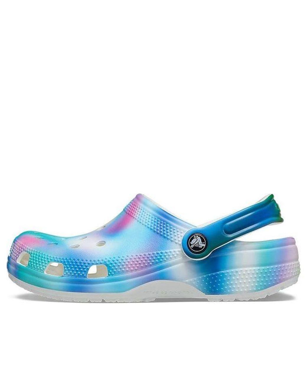 CROCSTM Blue Colorful Beach Multi- Sandals