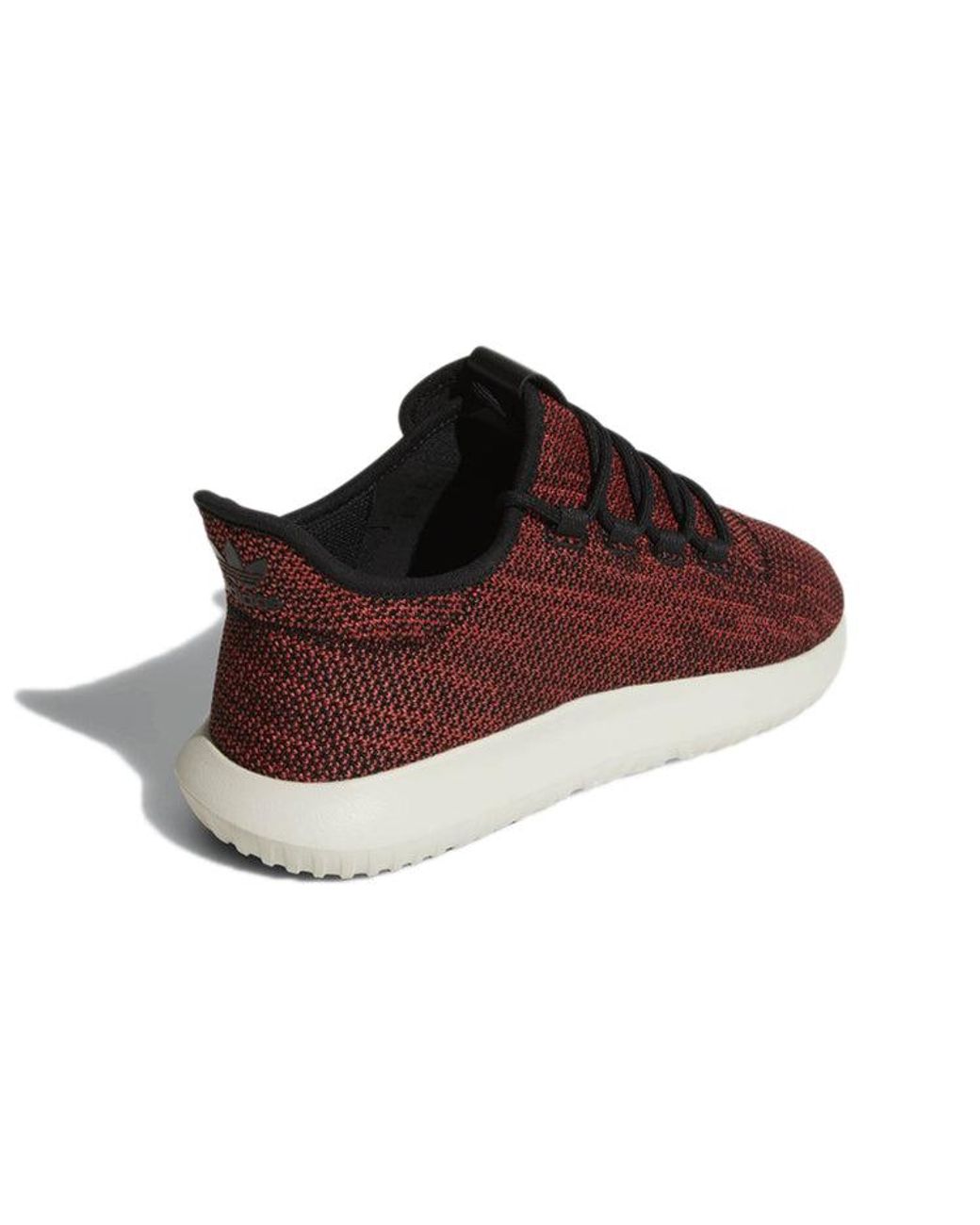 Adidas Brown Tubular Shadow 'Trace Scarlet' for men