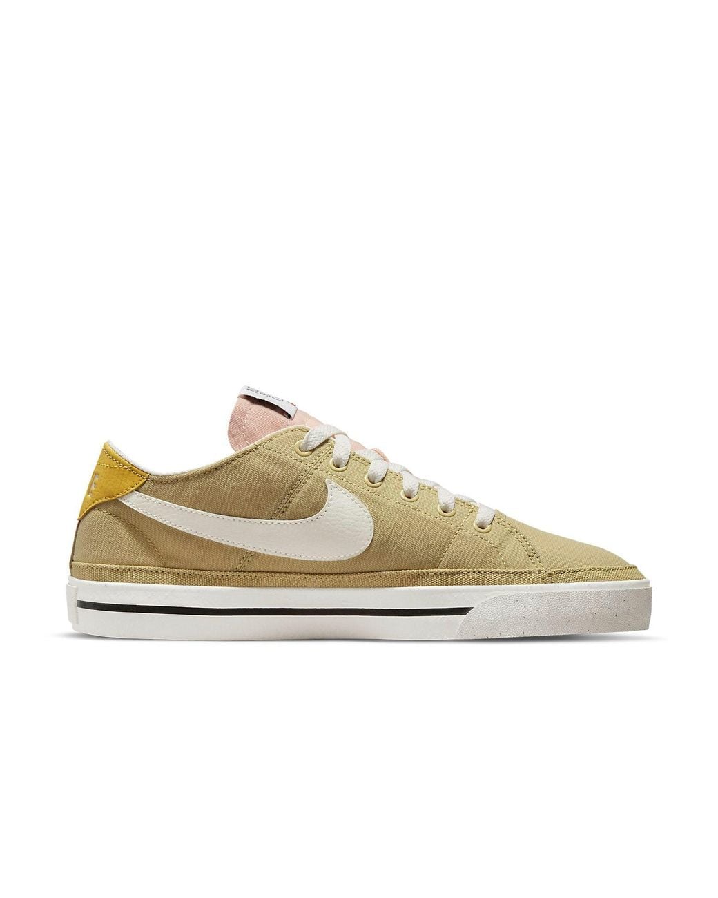 Nike White Court Legacy Canvas Next Nature 'Wheat Grass Sail for men
